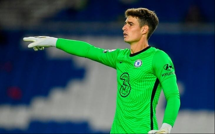 Kepa, do Chelsea, é alvo do Arsenal. (Foto: AFP)