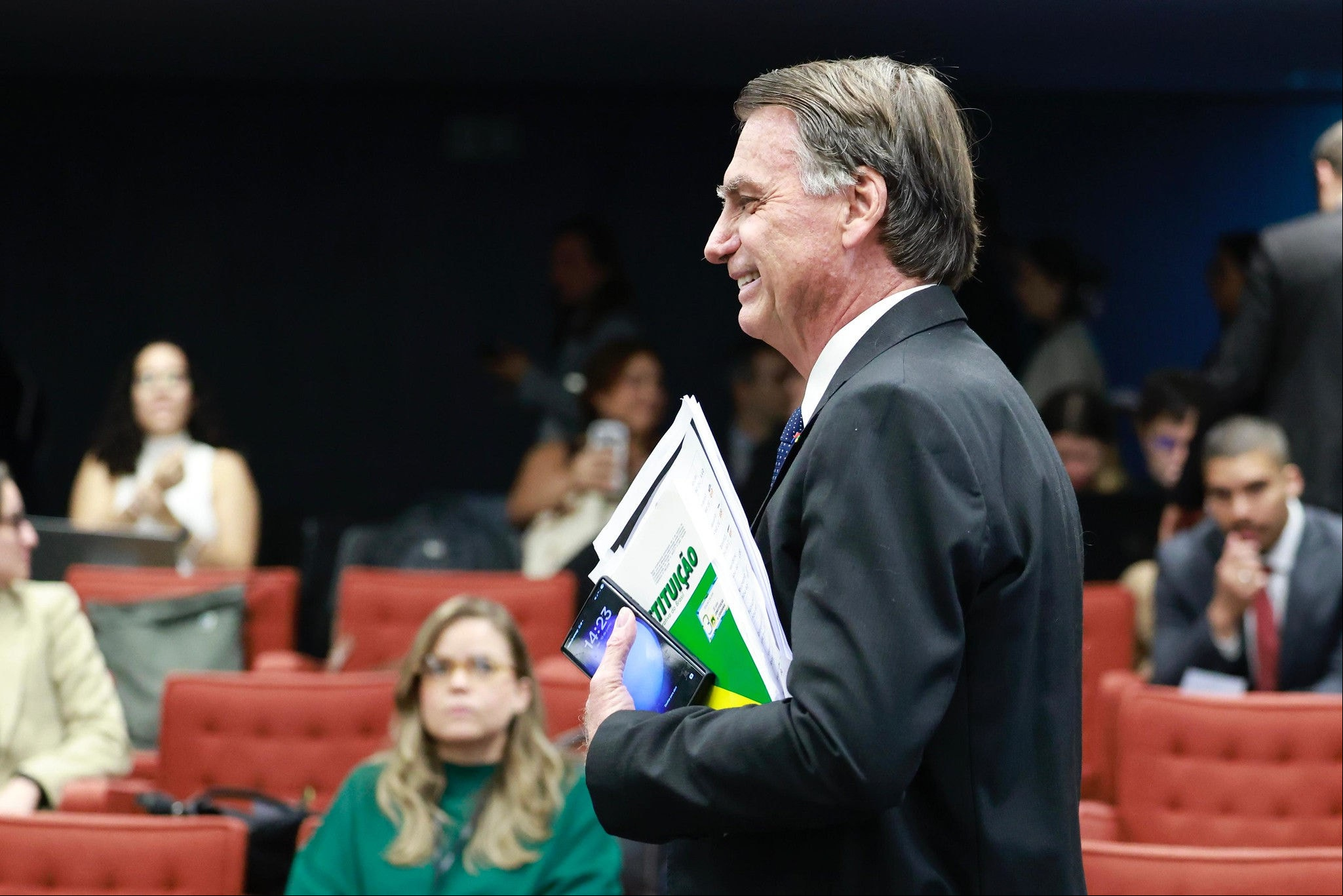 Ex-presidente Jair Bolsonaro prestou depoimento ao STF no inquérito que apura suposta tentativa de golpe de Estado de 2022