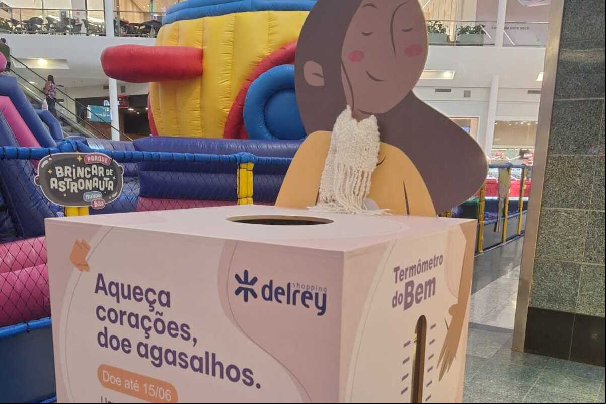 Ponto de coleta no Shopping Del Rey